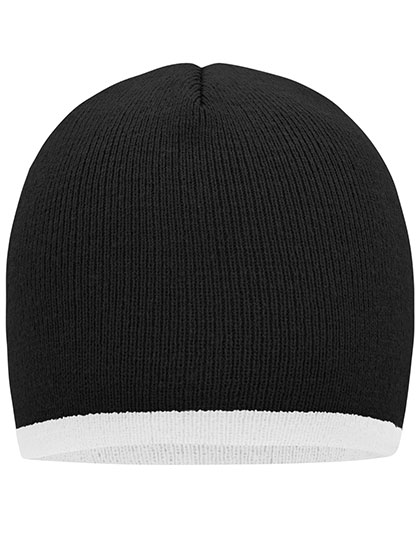 Beanie With Contrasting Border