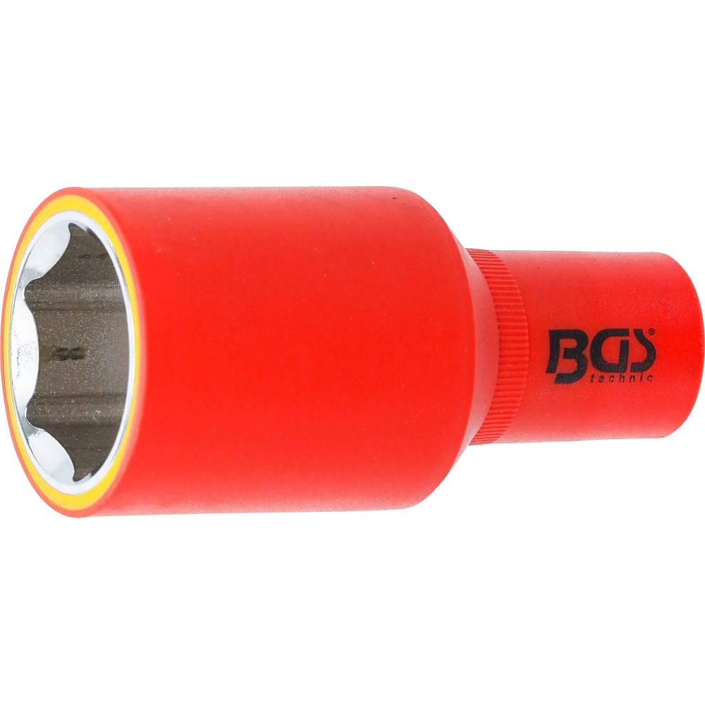 VDE-Steckschlüssel-Einsatz Sechskant, Antrieb Innenvierkant 12,5 mm (1/2"), SW 30 mm