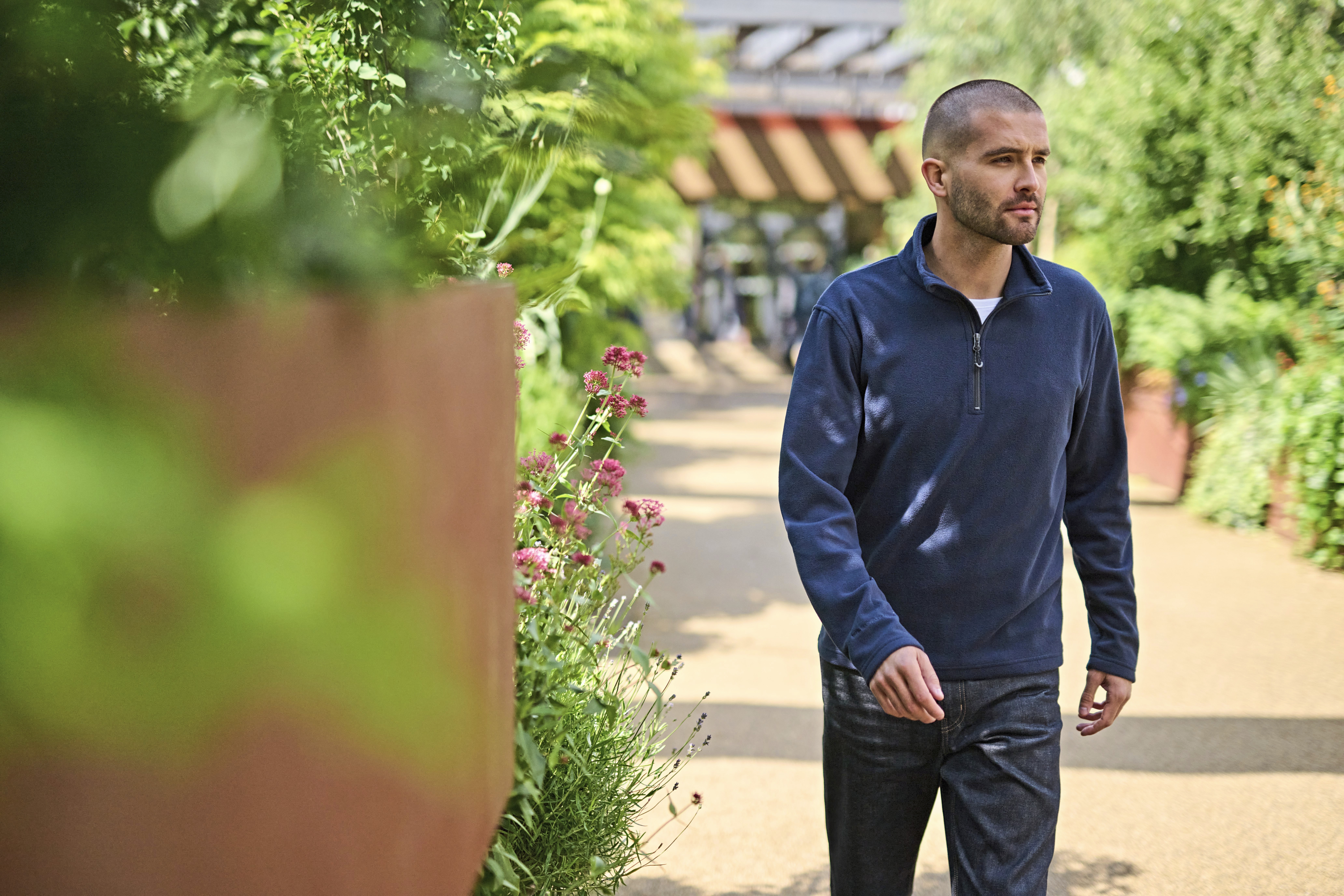 Pullover – Honestly Made Recycled Half Zip Fleece