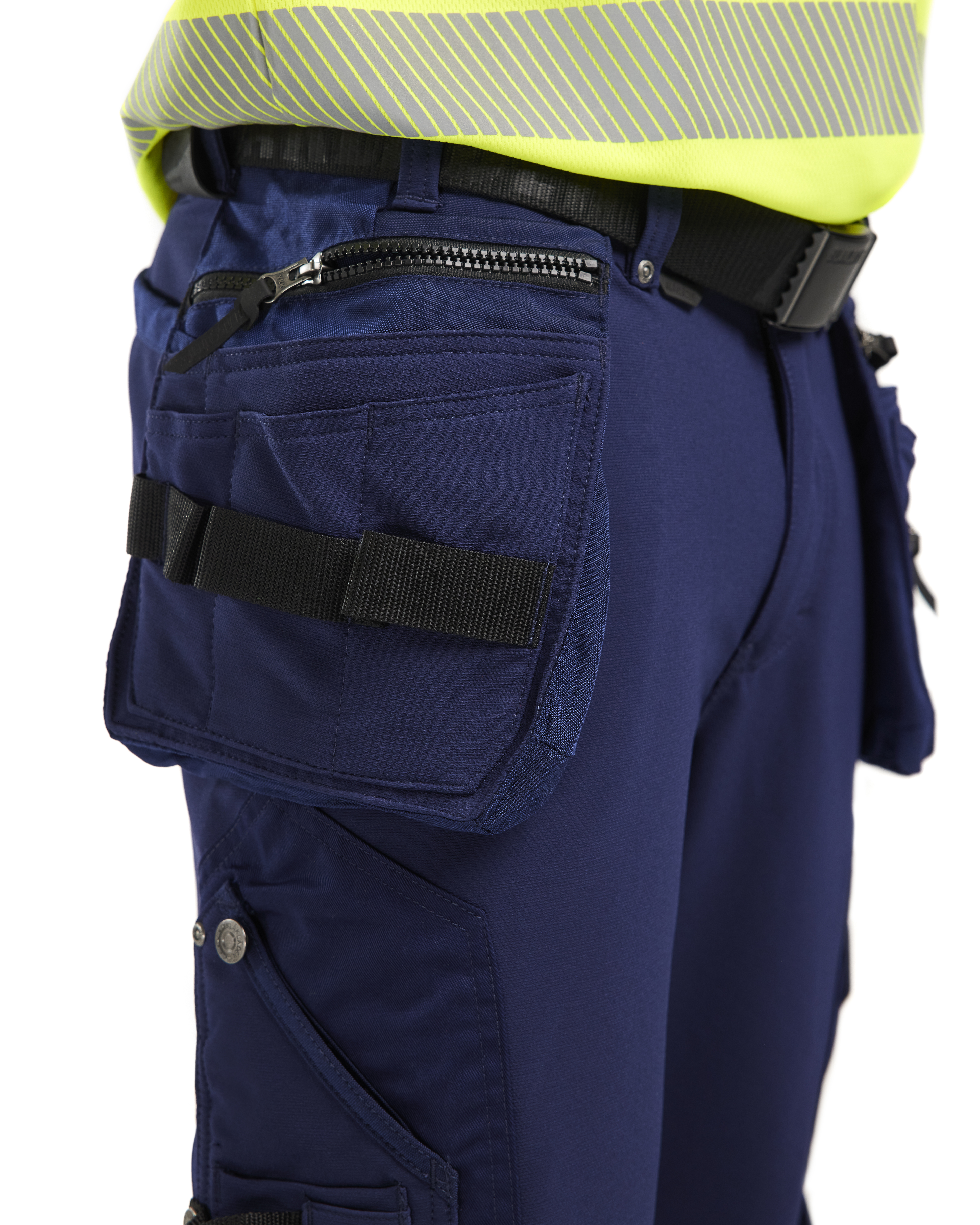 High Vis Arbeitshose 4-Wege-Stretch