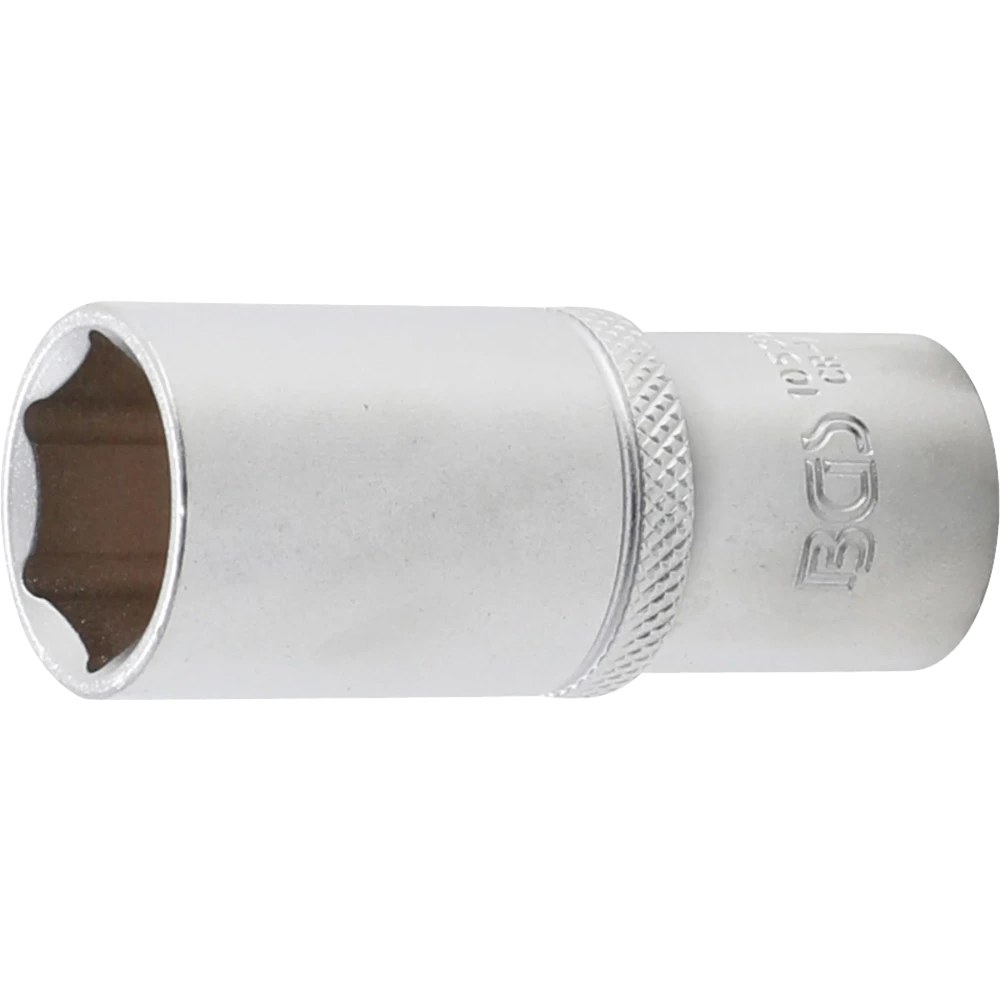 Steckschlüssel-Einsatz Sechskant, tief, Antrieb Innenvierkant 10 mm (3/8"), SW 19 mm