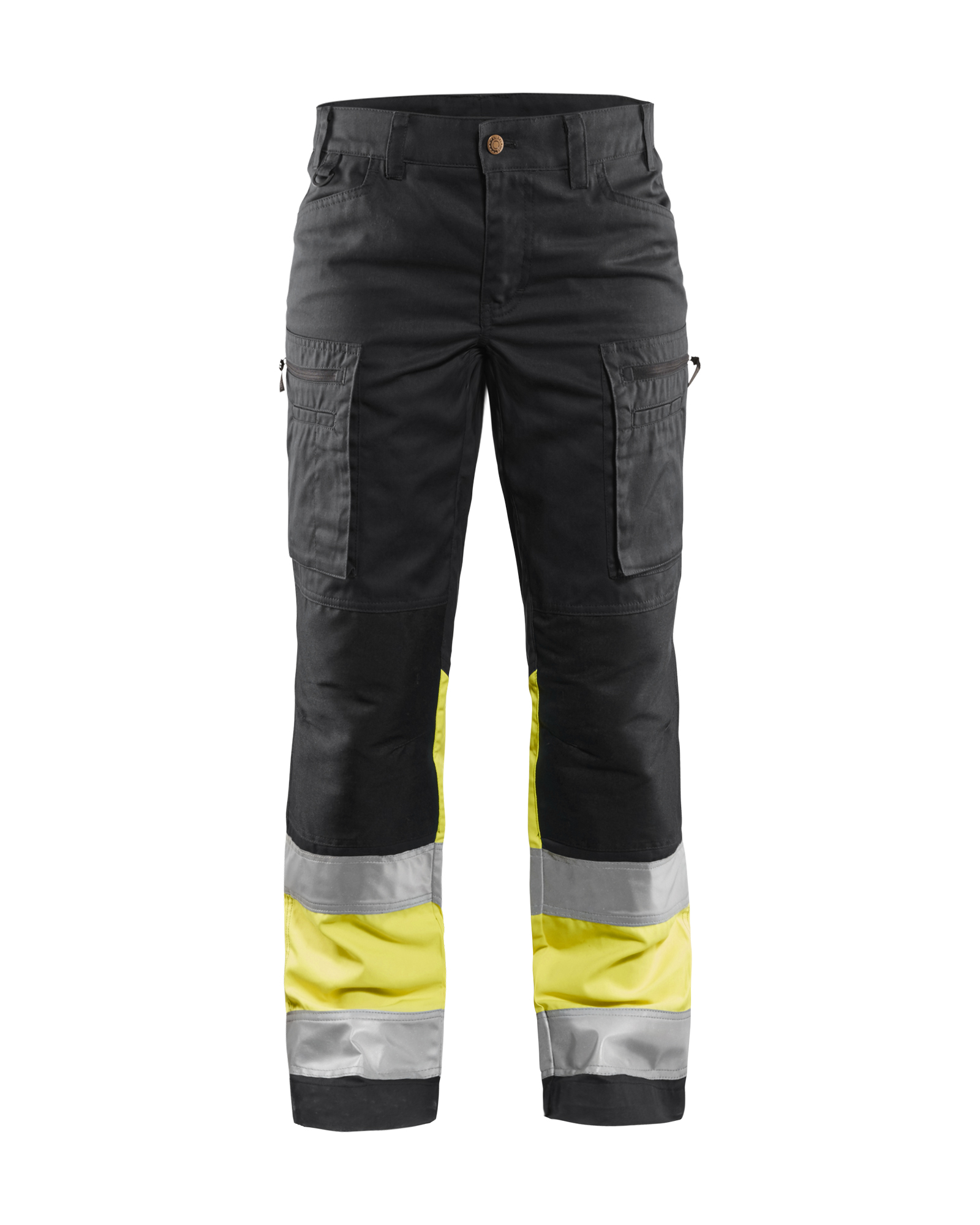 Damen High Vis Arbeitshose mit Stretch