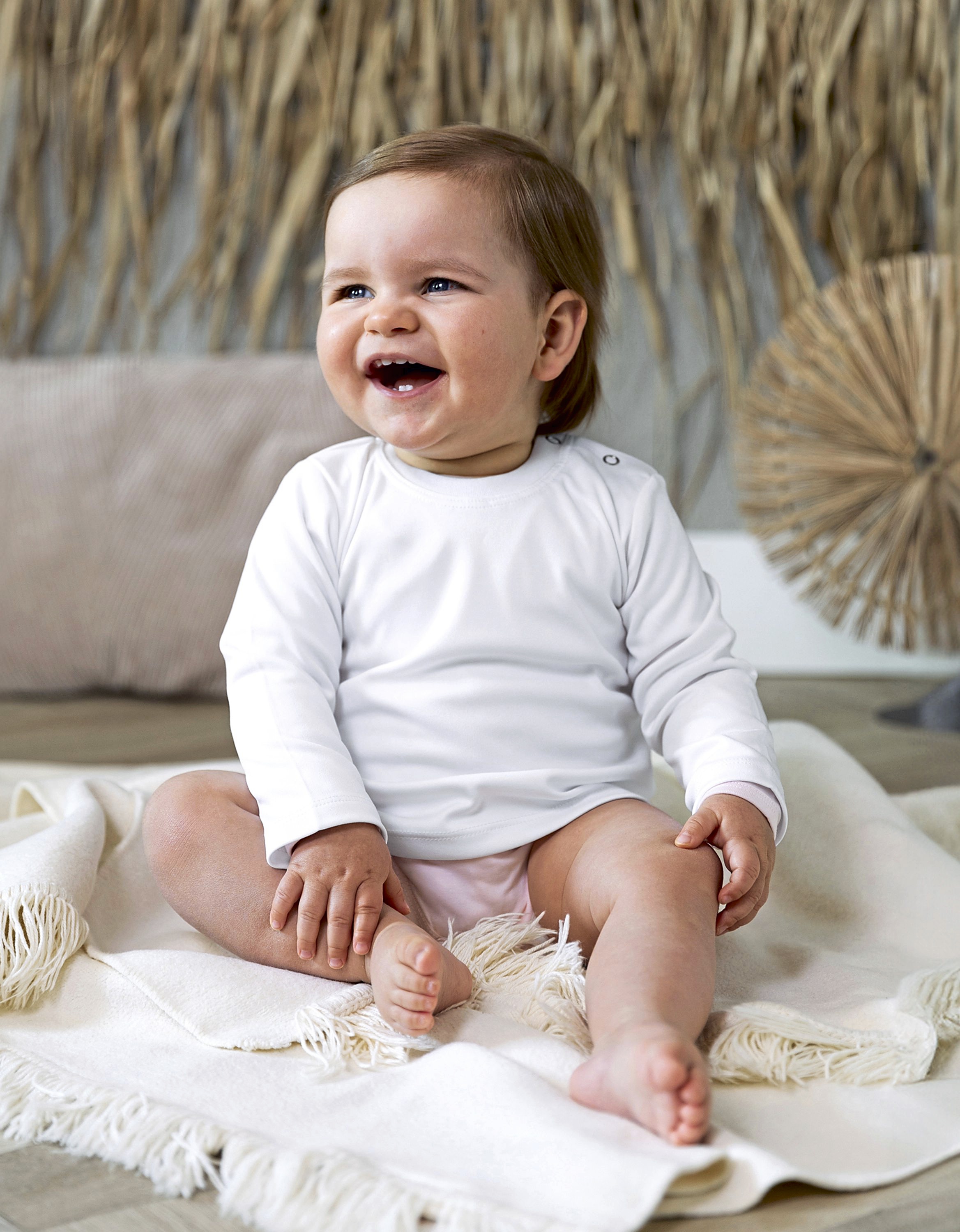 Long Sleeve Baby T-Shirt Polyester