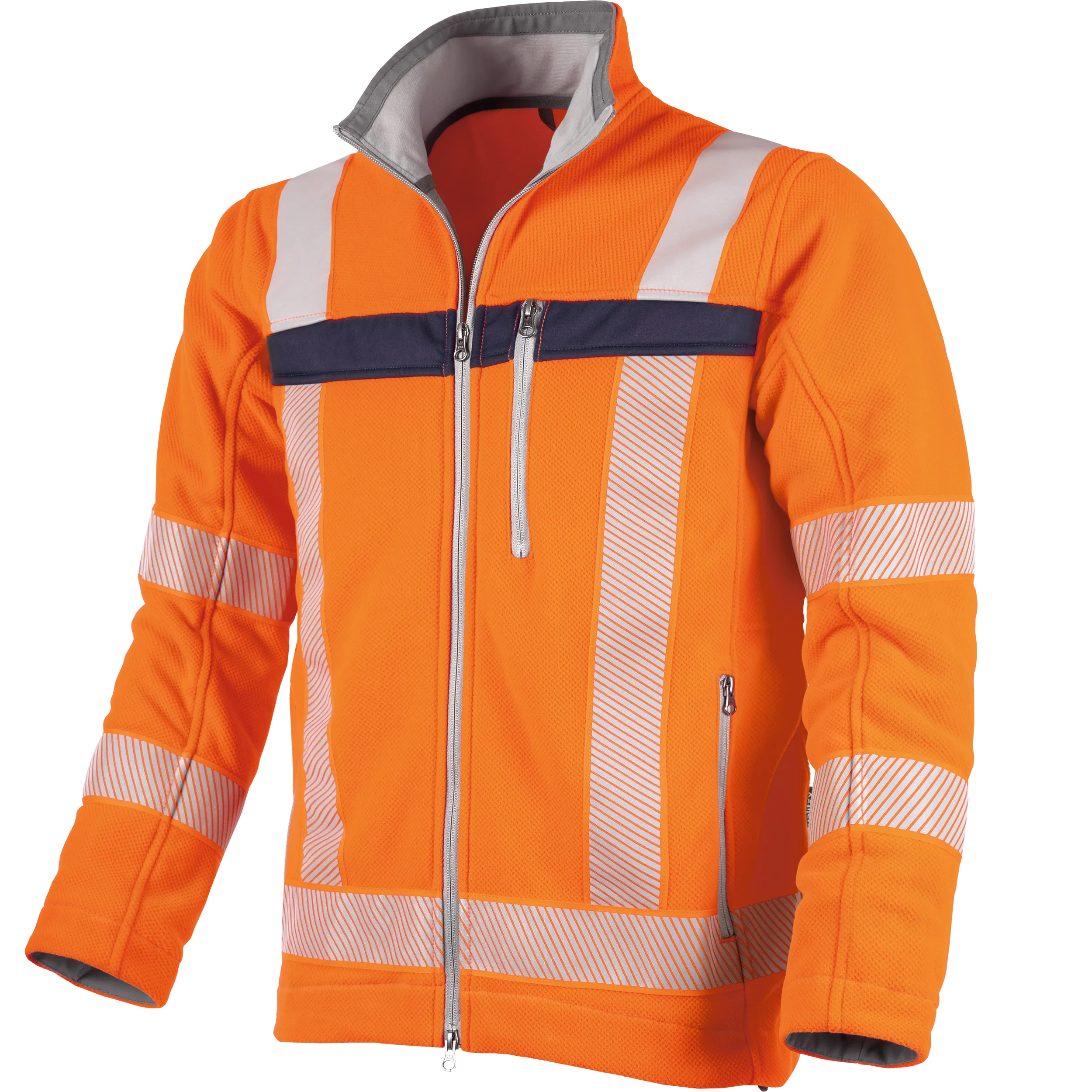 Fleecejacke "Allround-Warnschutz" mit PSA-Schutzklasse 3