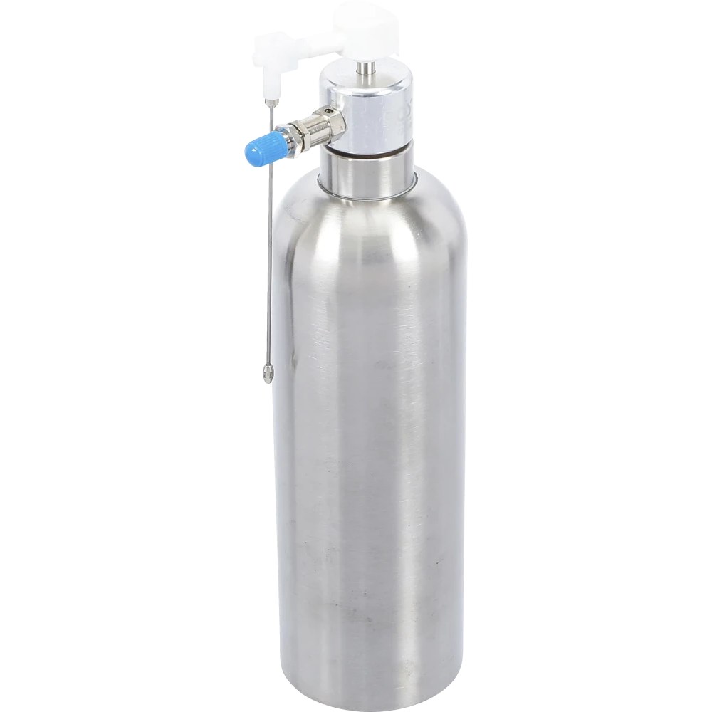 Druckluft-Sprühflasche, Edelstahl, rostfrei, 650 ml