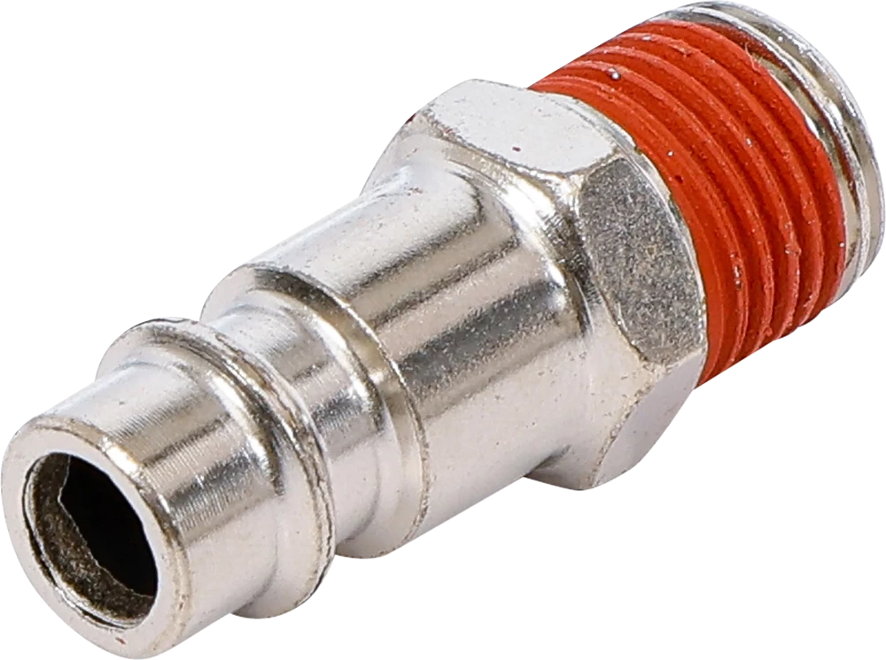 Druckluft-Stecknippel, 6,3 mm (1/4") Außengewinde