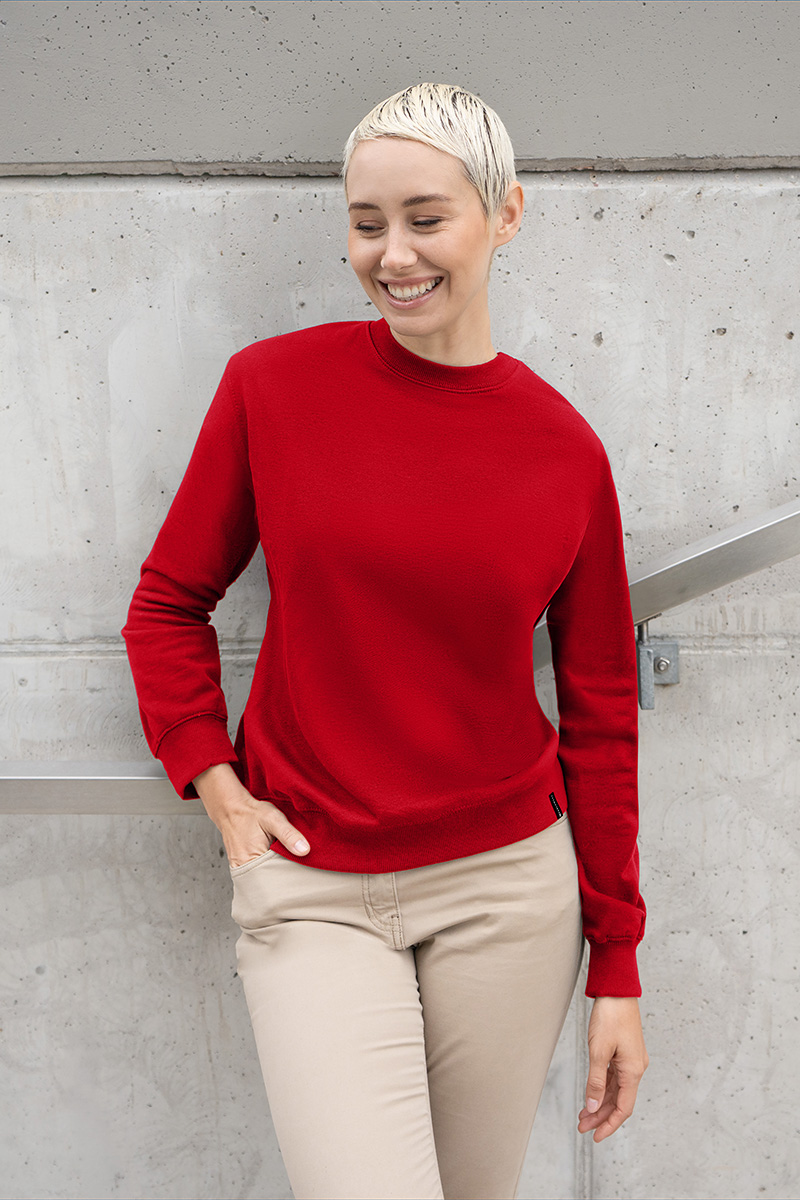 Damen Workwear SweatshirtSoft-Face