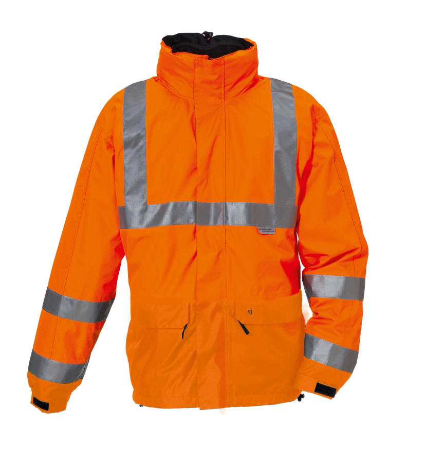 Warn- und Wetterschutzjacke J409w