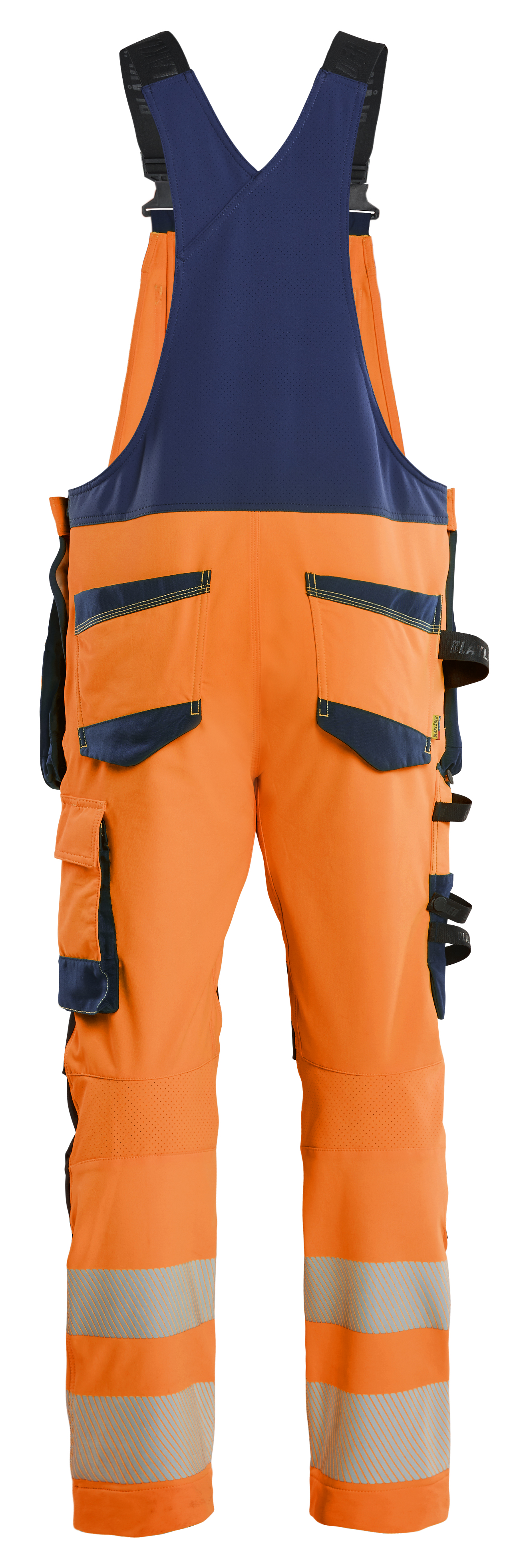 High Vis Latzhose 4-Wege-Stretch