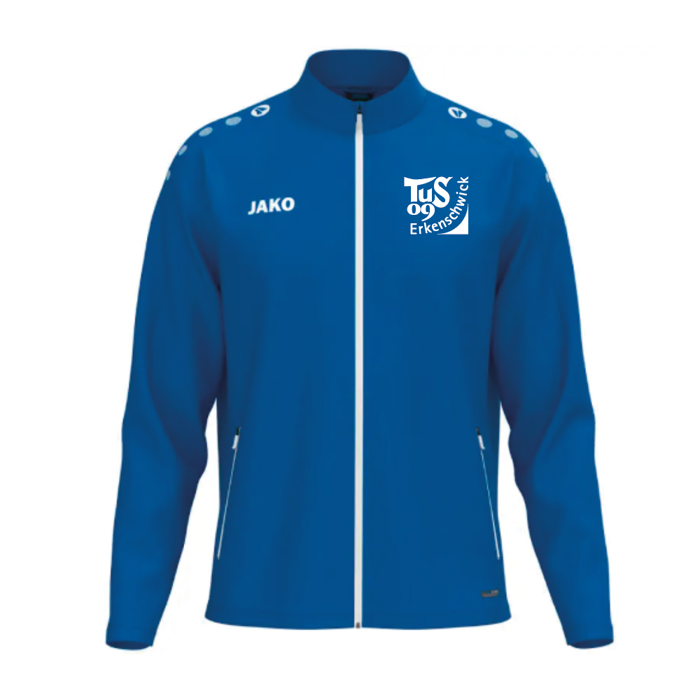 JAKO One Unisex Trainingsjacke, royal blau