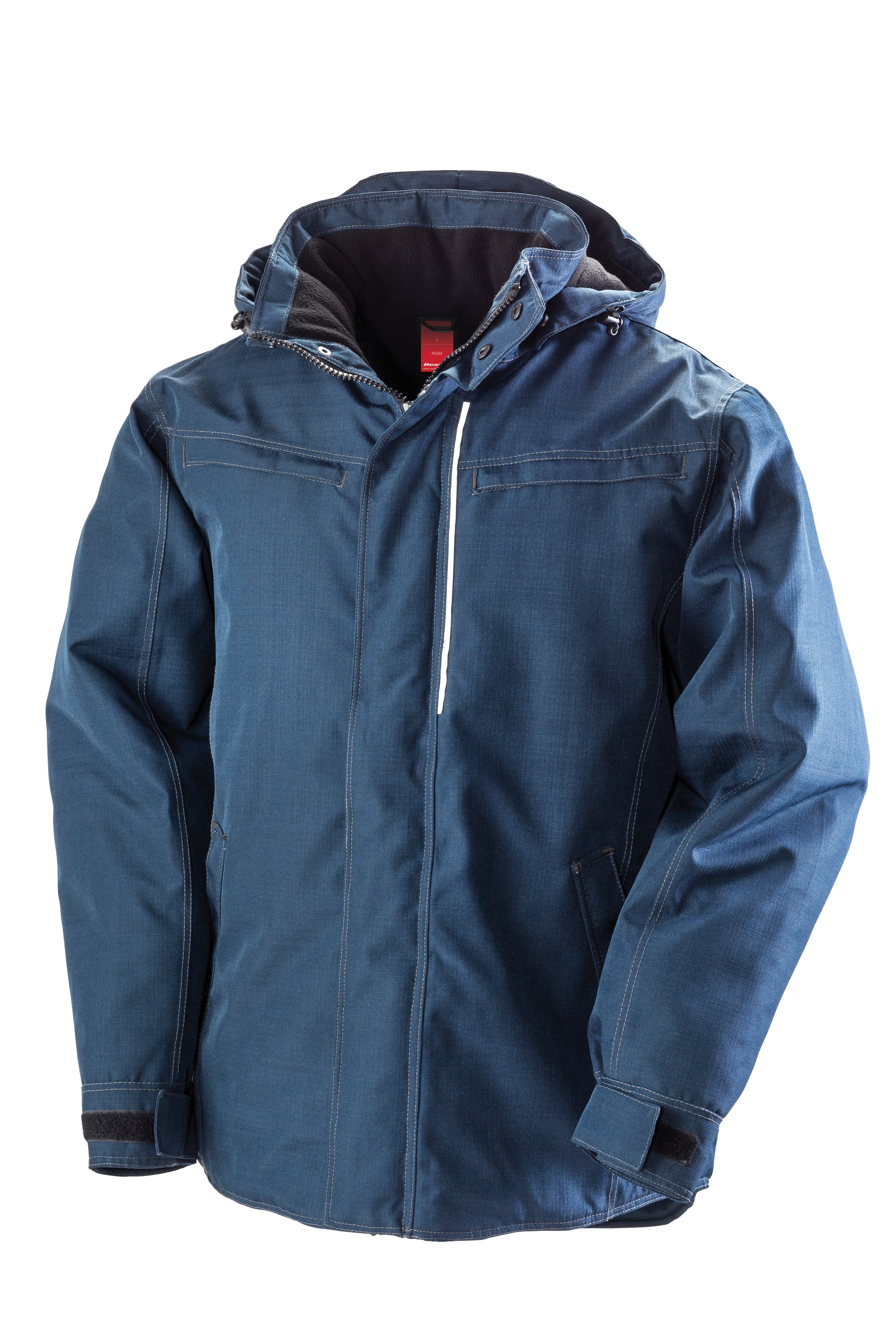 Denim Texture Rugged Jacket