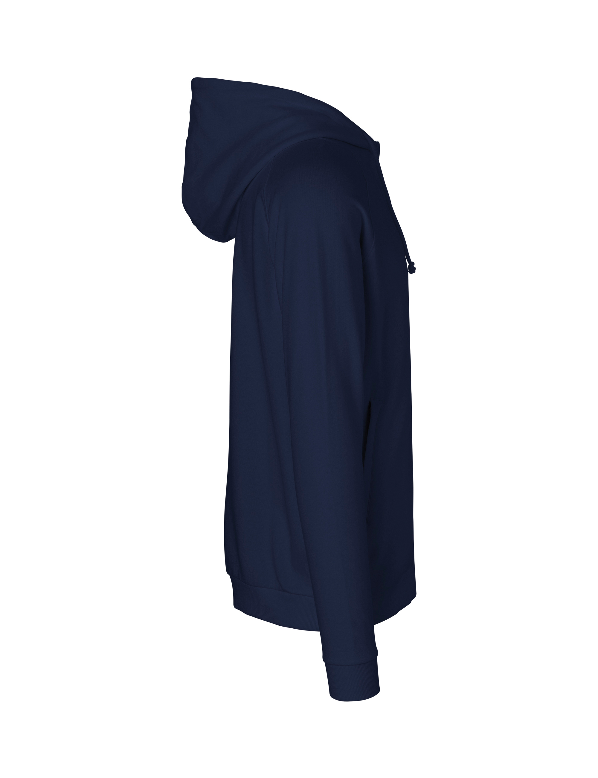 Unisex Hoodie With Hidden Zip