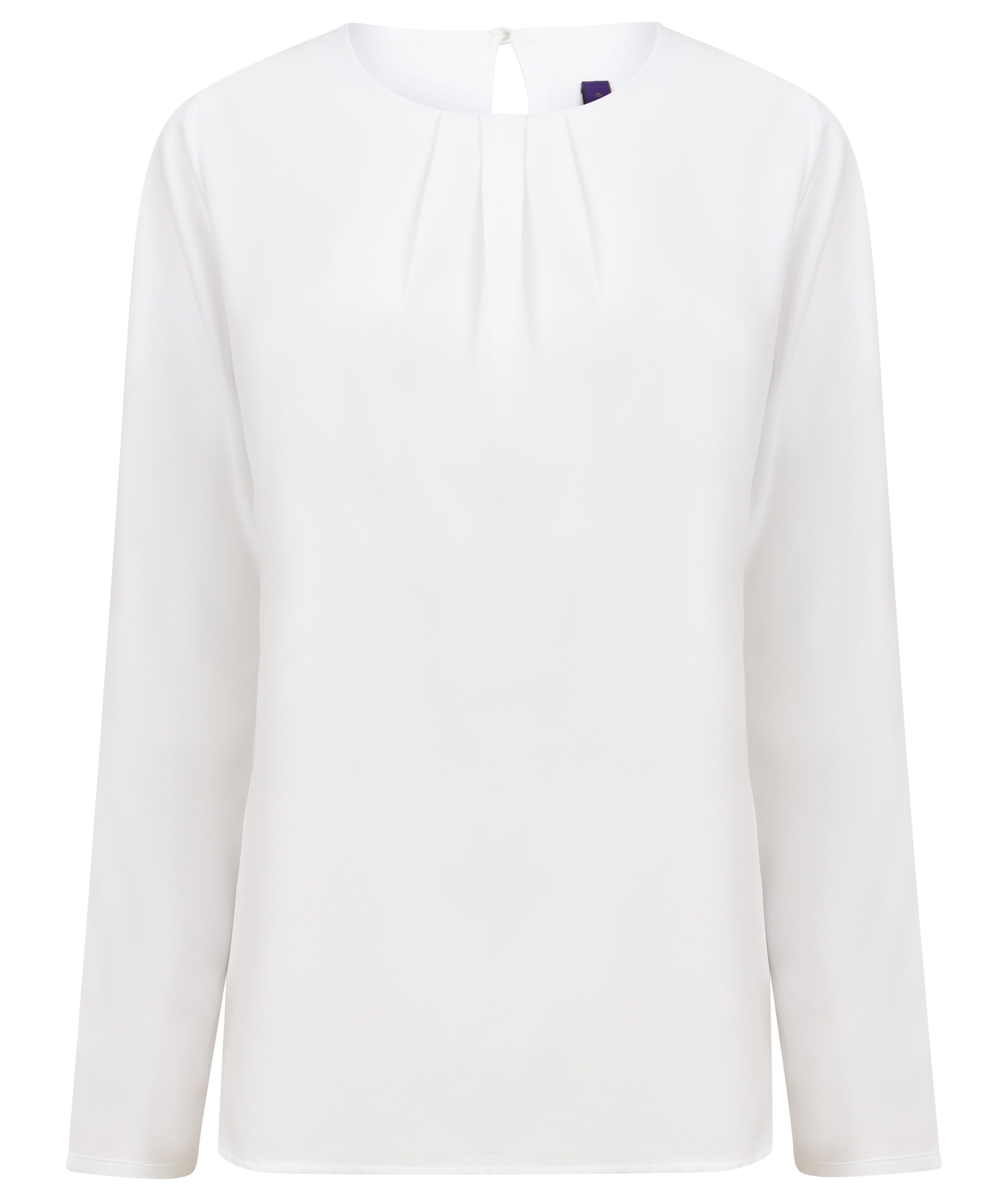 Bluse – Ladies´ Pleat Front Long Sleeved Blouse