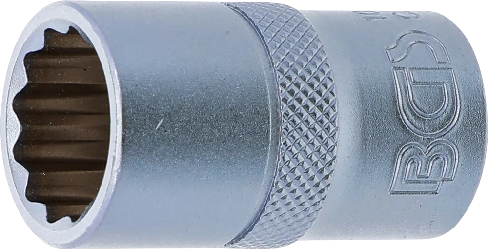 Steckschlüssel-Einsatz Zwölfkant, Antrieb Innenvierkant 12,5 mm (1/2"), SW 15 mm