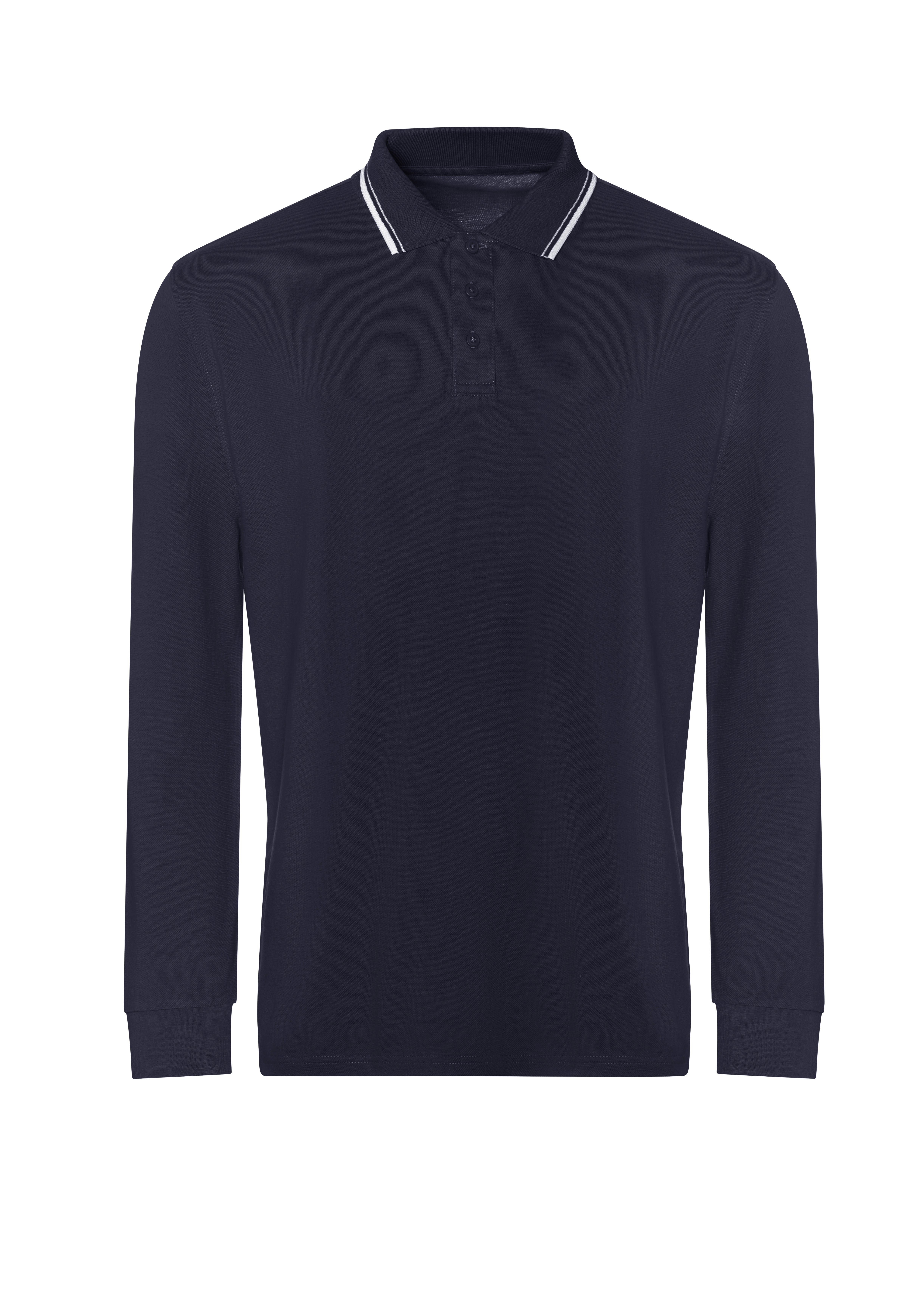 Long Sleeve Tipped 100 Polo