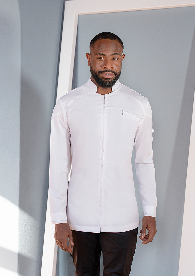 Long-Sleeve Men's Chef Jacket DIAMOND CUT® Excellence