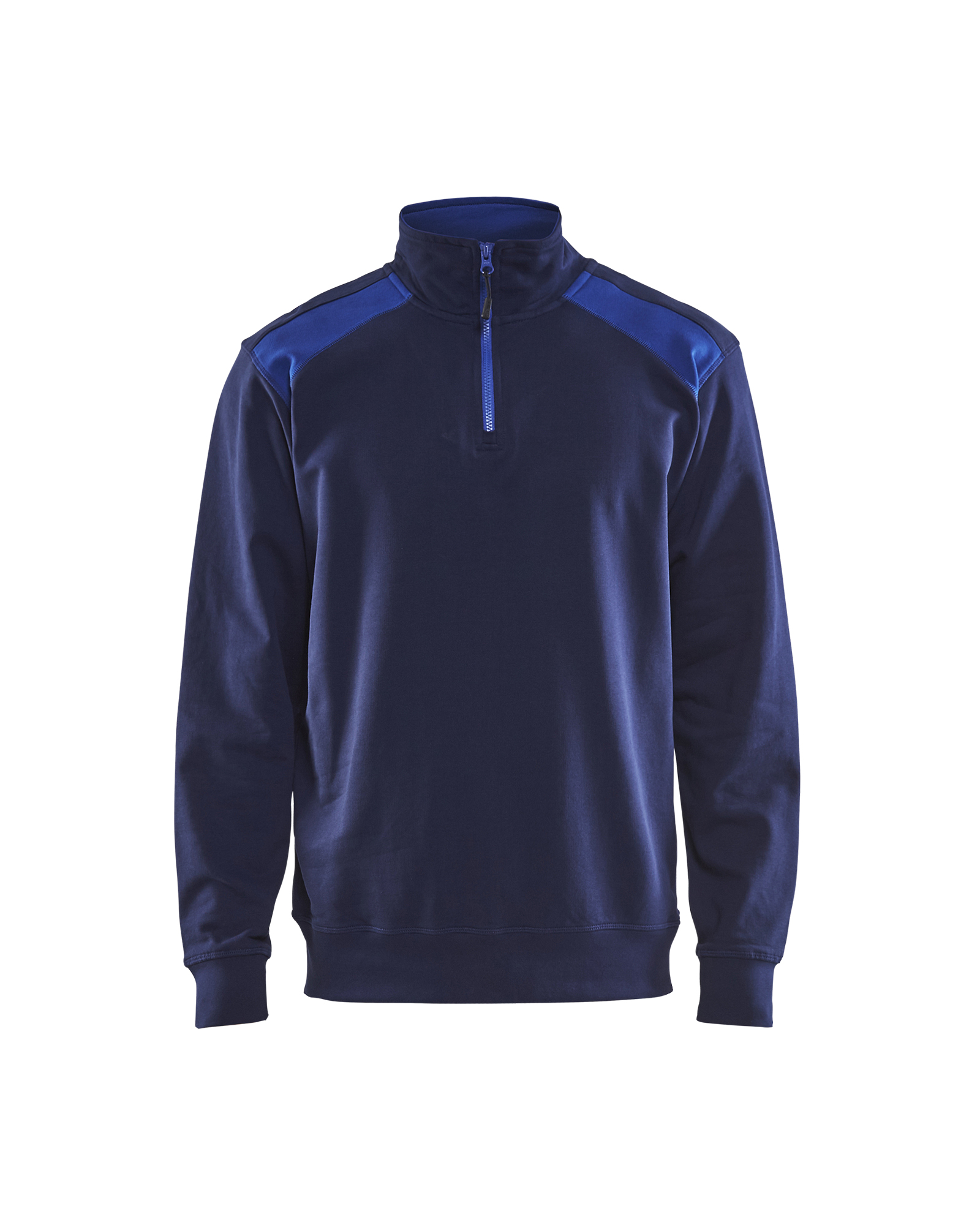Sweatshirt Half-Zip 2-farbig