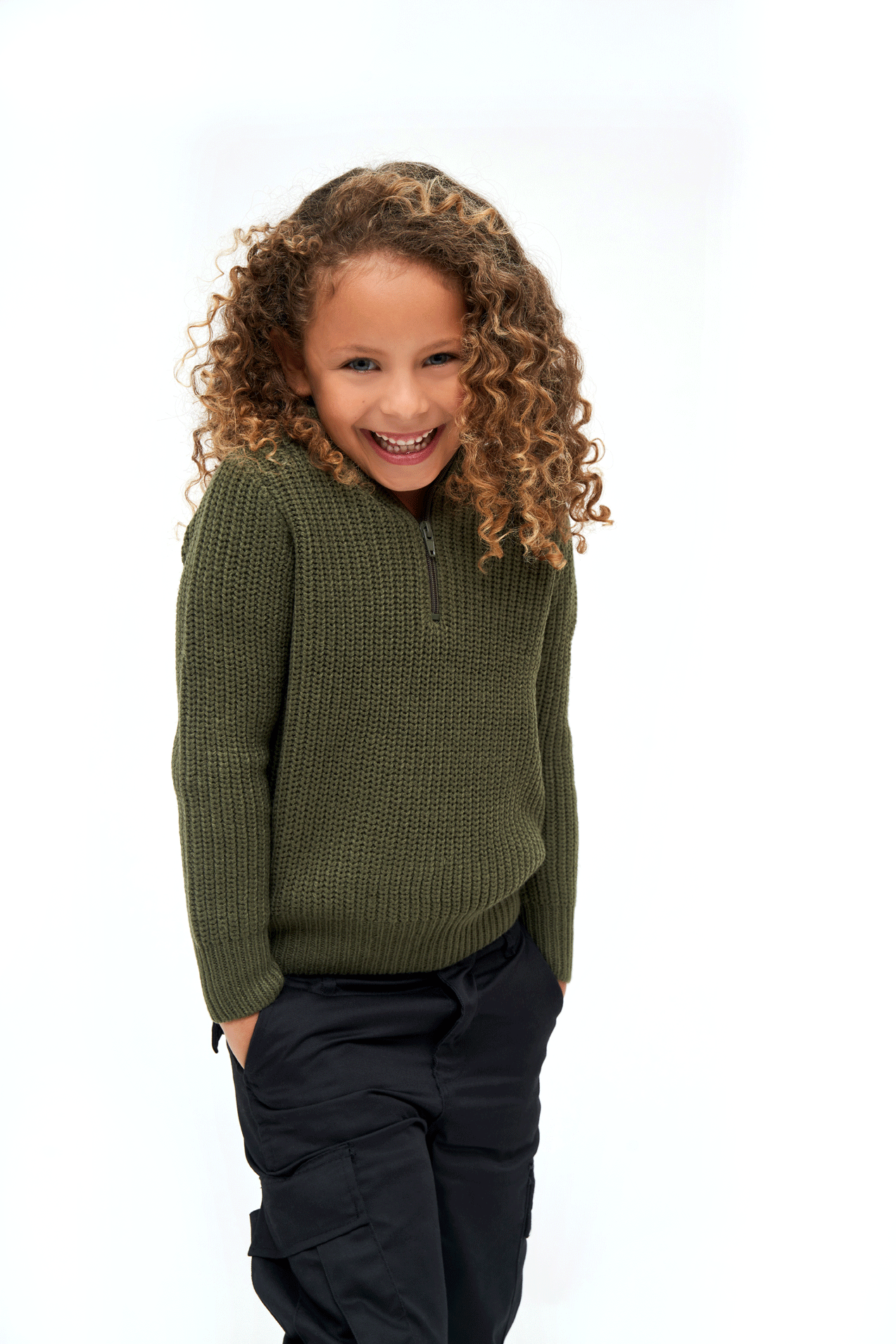 Kids Marine Pullover Troyer