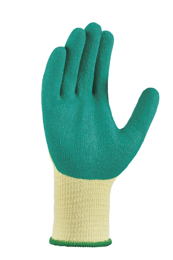 teXXor® Grobstrick-Handschuhe POLYESTER gelb/grün
