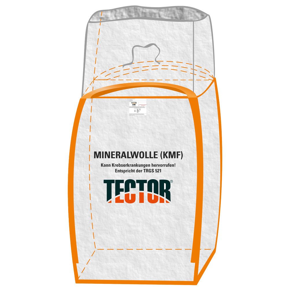 Bigbag-Mineralwolle M. 2 Hebeschlaufen,