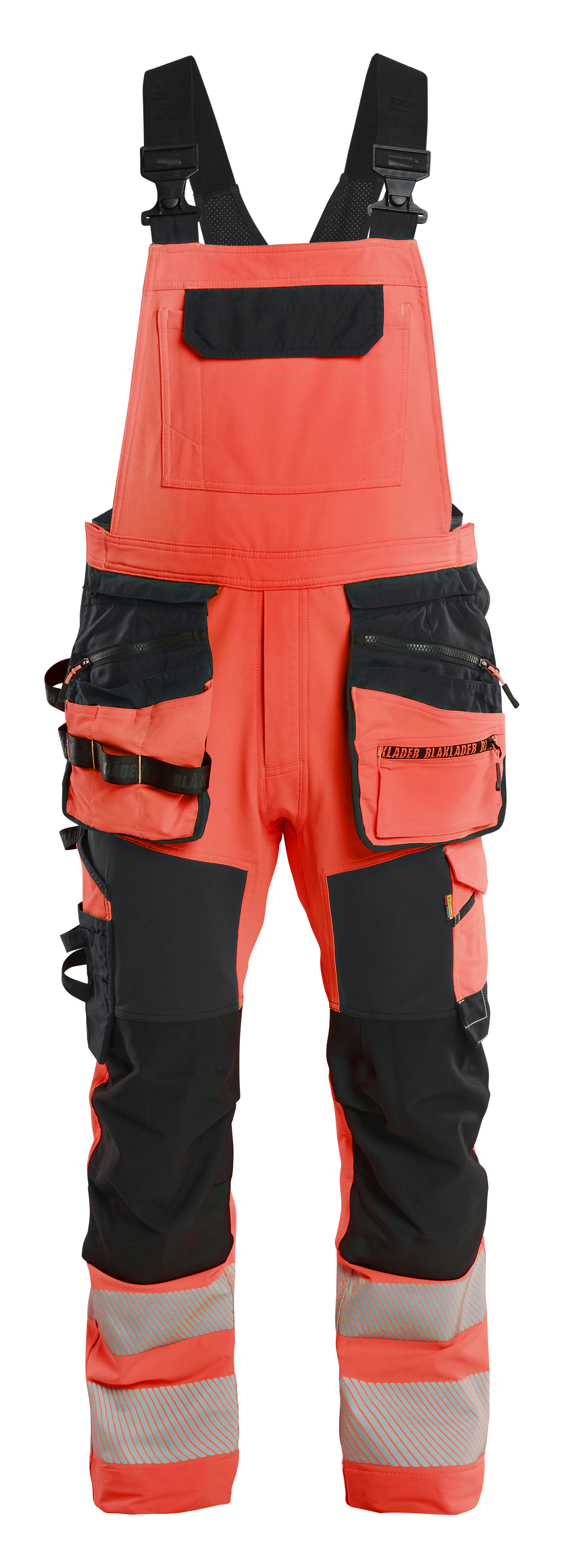 High Vis Latzhose 4-Wege-Stretch