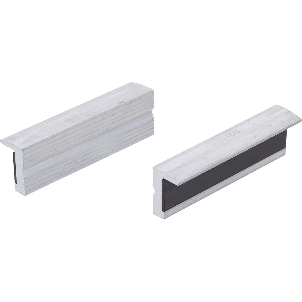 Schraubstock-Schutzbacken, Aluminium, Breite 100 mm, 2-tlg.