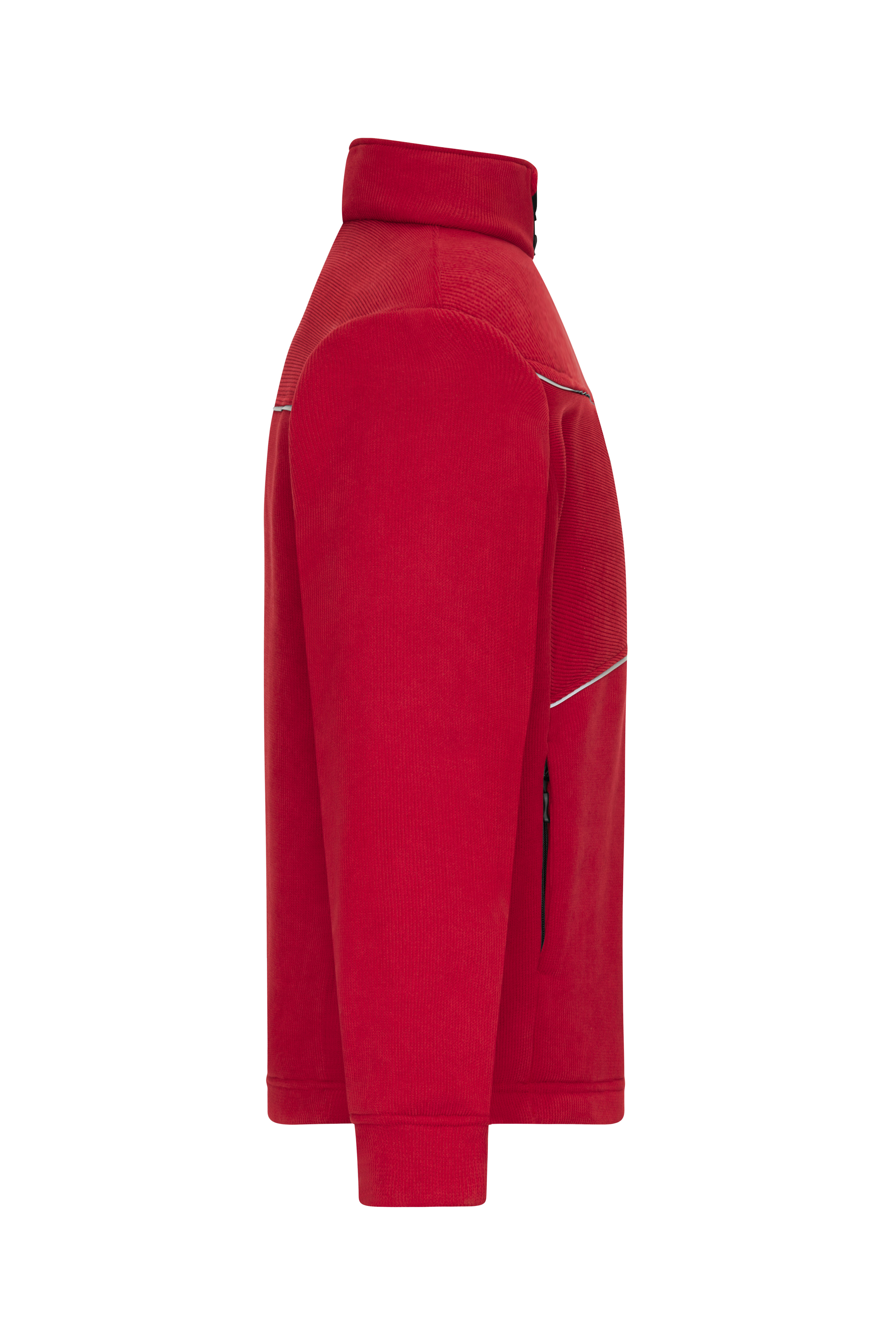 Fleece Jacket - Corduroy Look