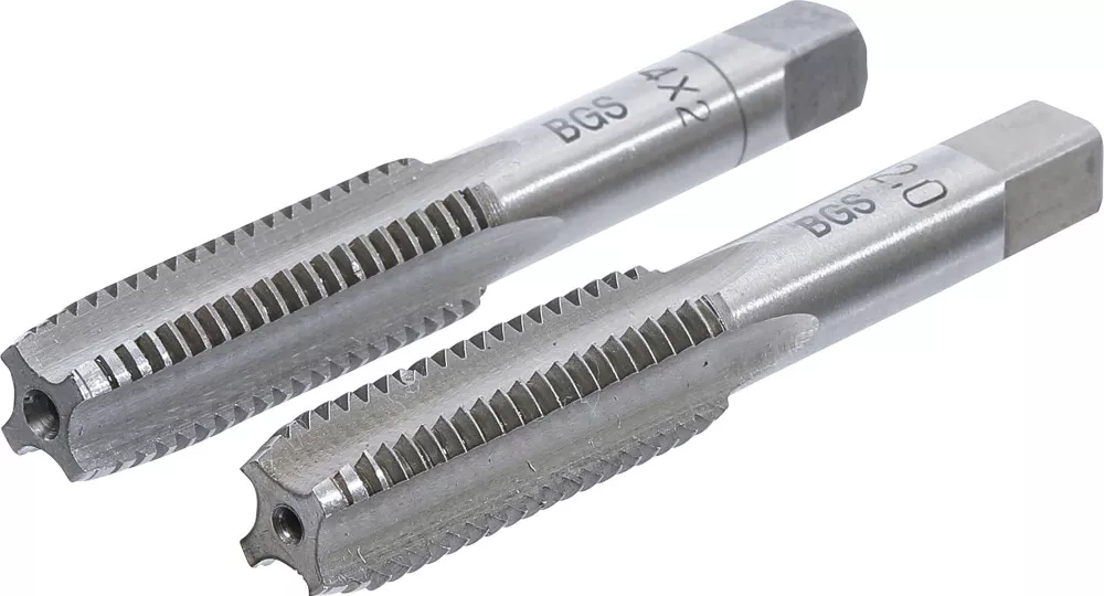 Gewindebohrer, Vor- und Fertigschneider, M14 x 2,0, 2-tlg.