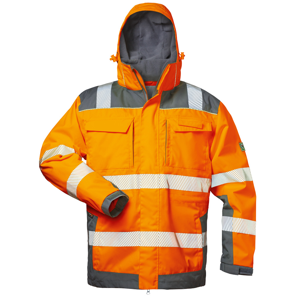 2IN1 Warnschutzjacke Orange/Grau Niklas