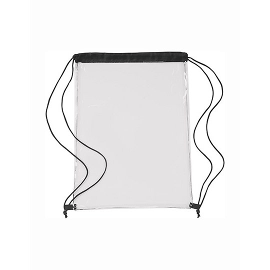 Tasche – Transparent PVC Drawstring Backpack