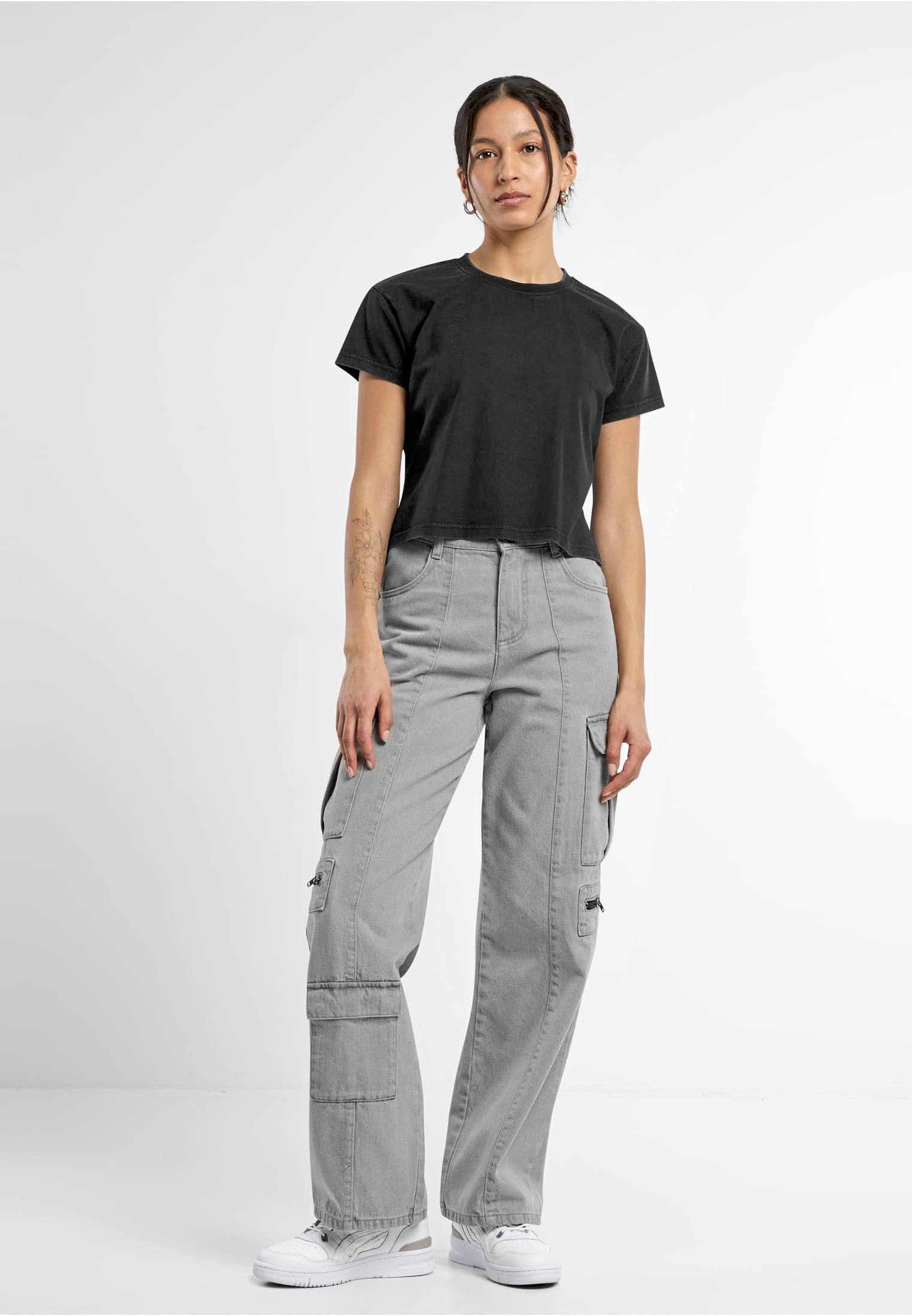 T-Shirt – Ladies Vintage Cropped Tee