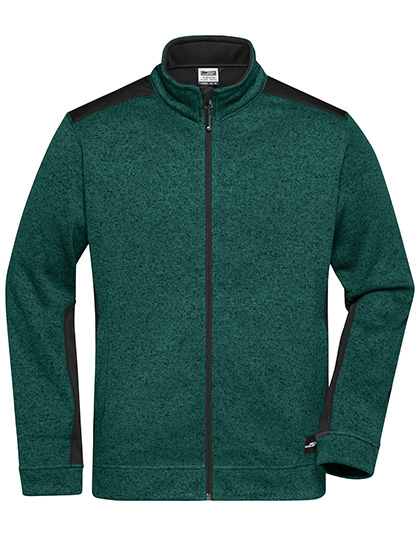 Men´s Knitted Workwear Fleece Jacket -STRONG