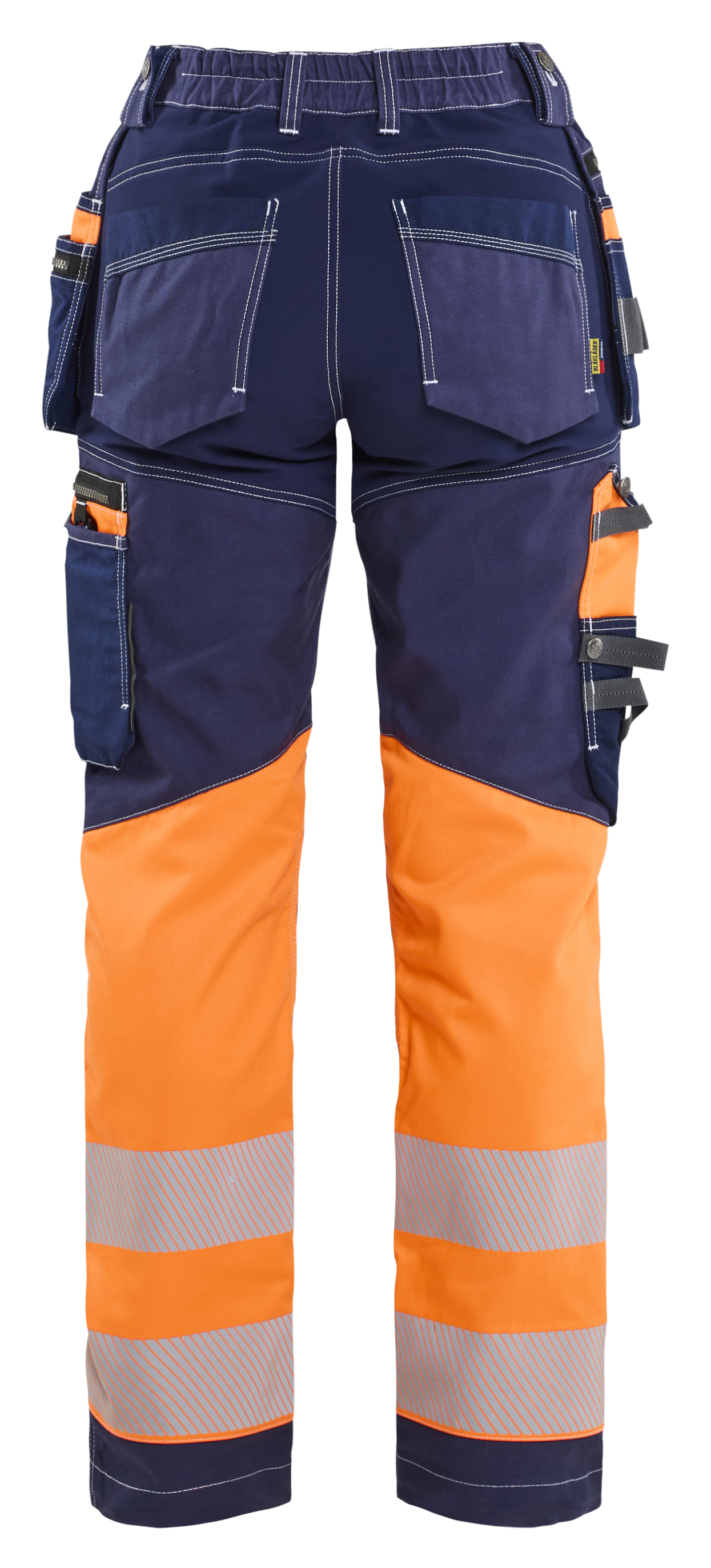 Damen High Vis Arbeitshose mit Stretch