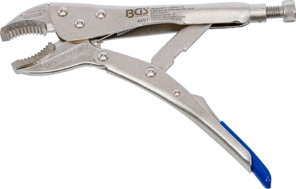 Gripzange, mit Vinyl-Grip-Lösehebel, 250 mm