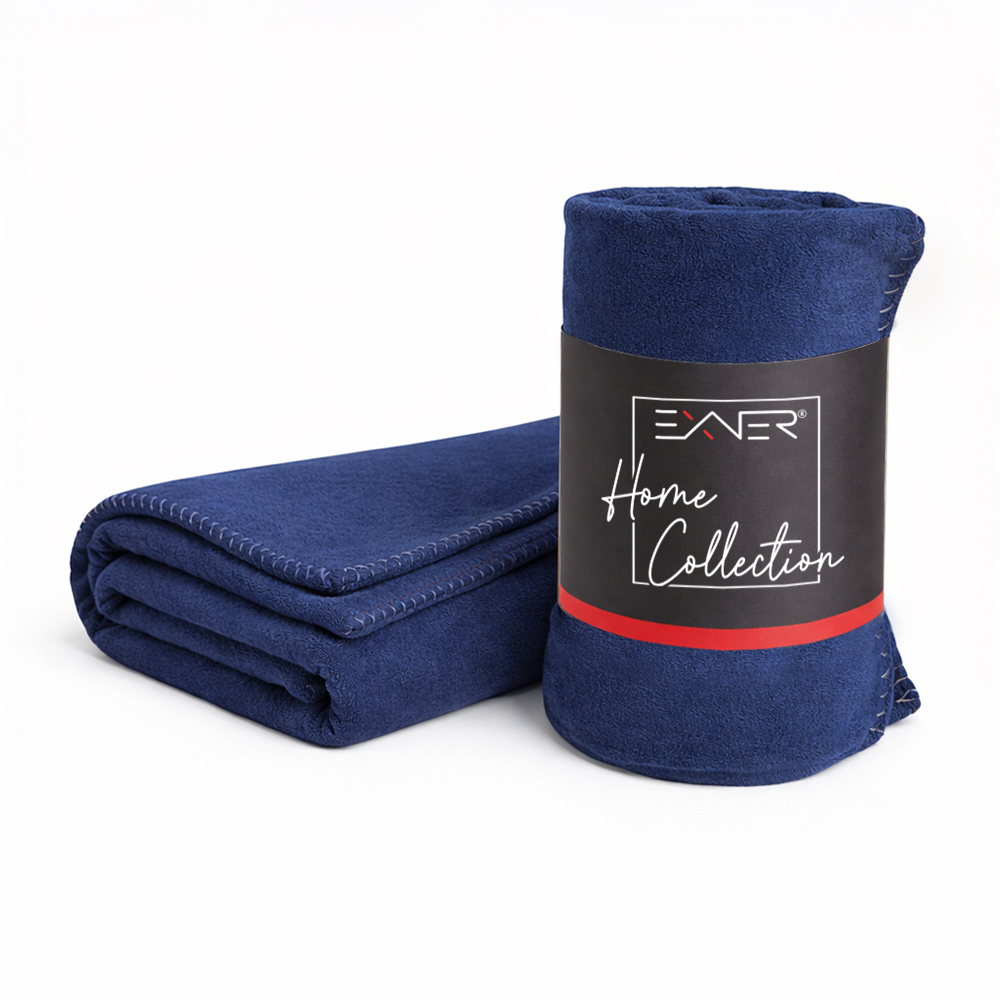 Polar Fleecedecke navy 130 x 160 cm
