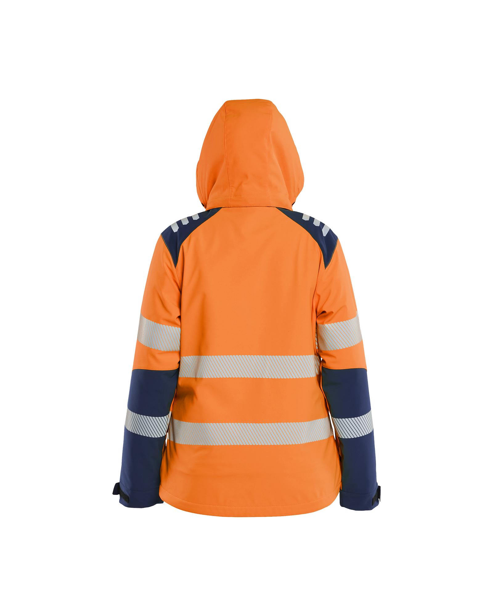 Damen High Vis Softshell Winterjacke