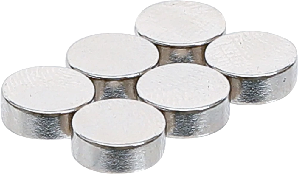 Magnet-Satz, extra stark, Ø 8 mm, 6-tlg.
