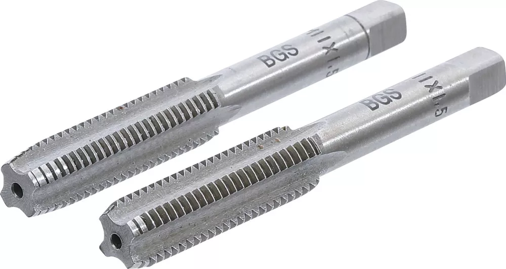 Gewindebohrer, Vor- und Fertigschneider, M11 x 1,5, 2-tlg.