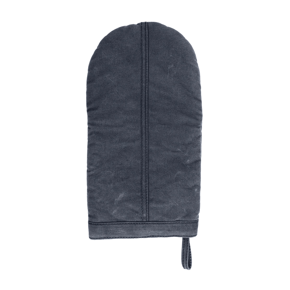 Ofenhandschuh Corby, waxed cotton, B 16 X L 31cm navy