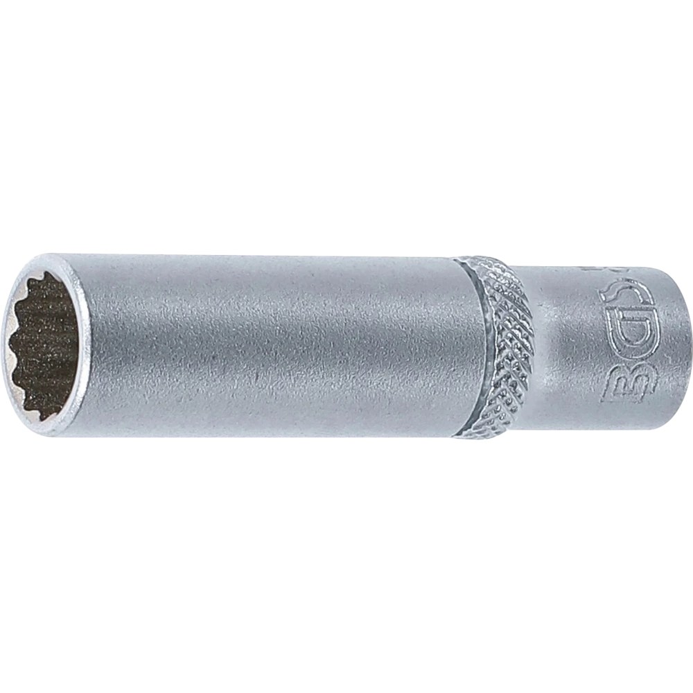 Steckschlüssel-Einsatz Zwölfkant, tief, Antrieb Innenvierkant 6,3 mm (1/4"), SW 9 mm