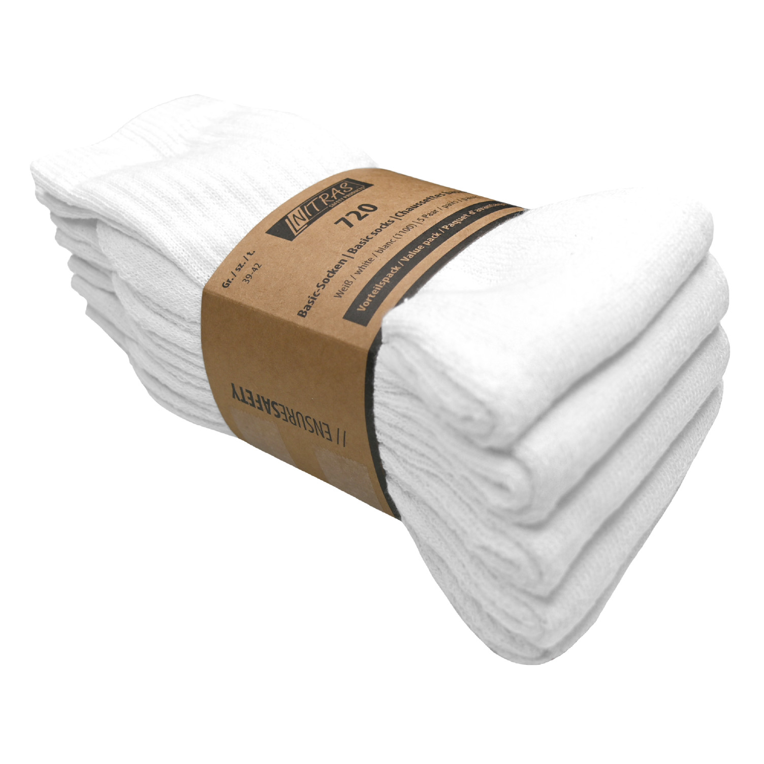 Zubehör Socken weiß / uni