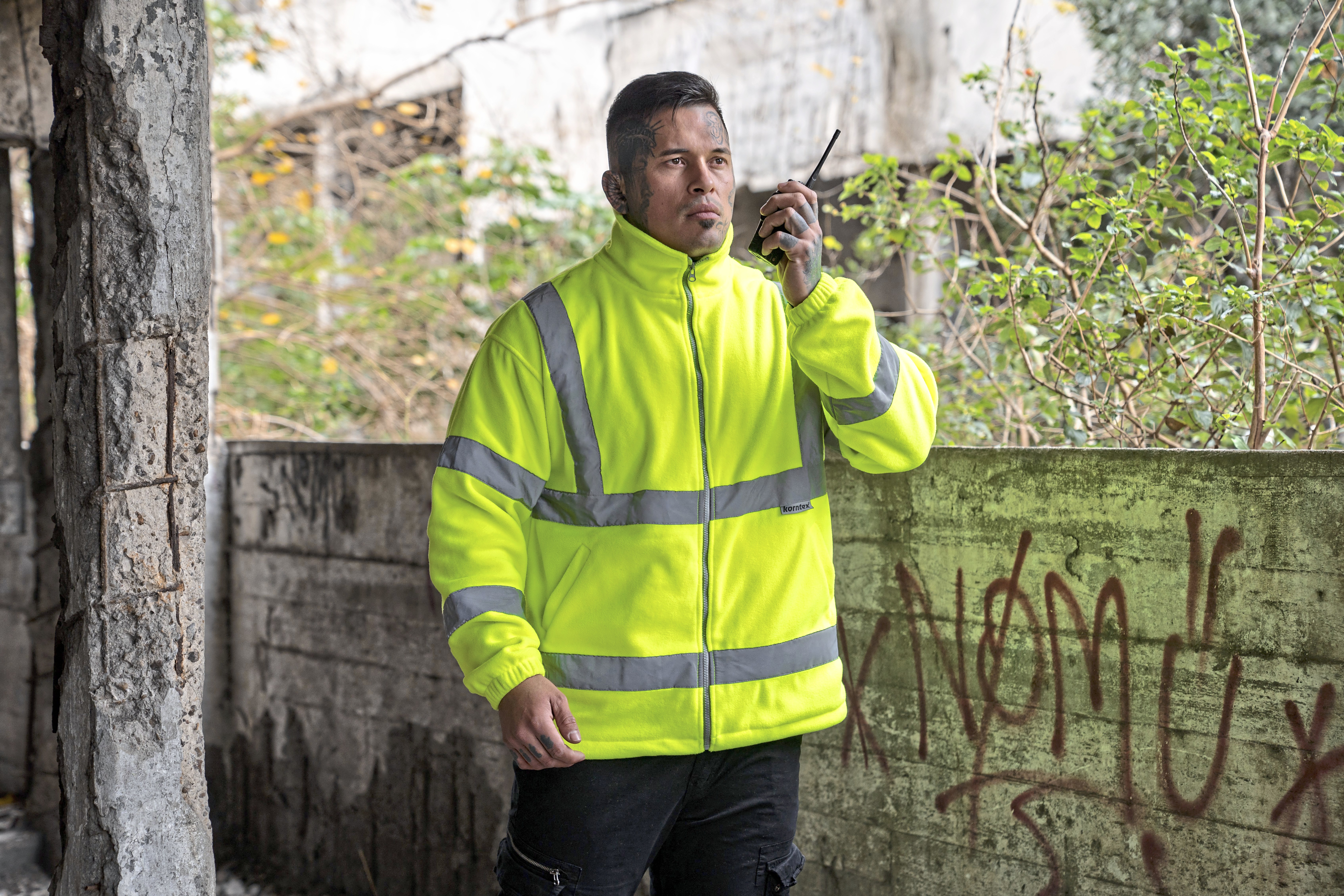 Hi-Vis Safety Fleece-Jacket Bergen