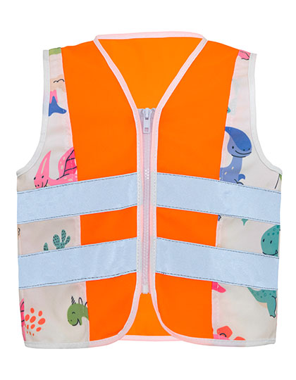 Weste – Children´s Safety Vest Action Dinosaurs CO² Neutral
