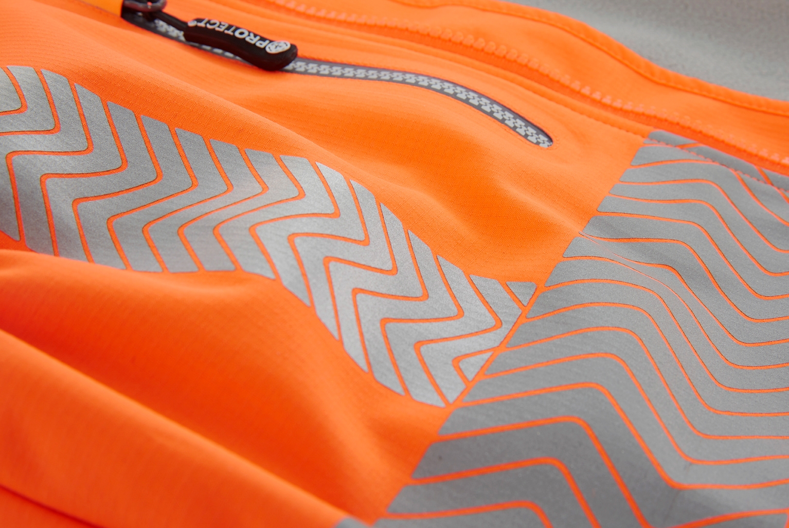 4PROTECT® Warnschutz-Softshellweste PARAMUS leuchtorange