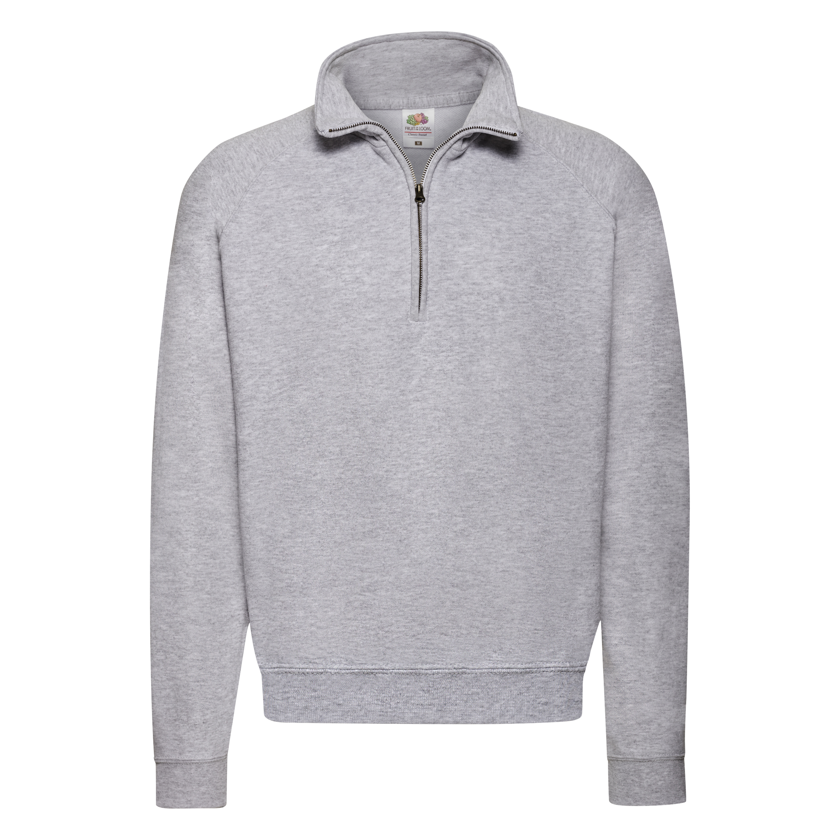 Sweatshirt – Classic Zip Neck Sweat