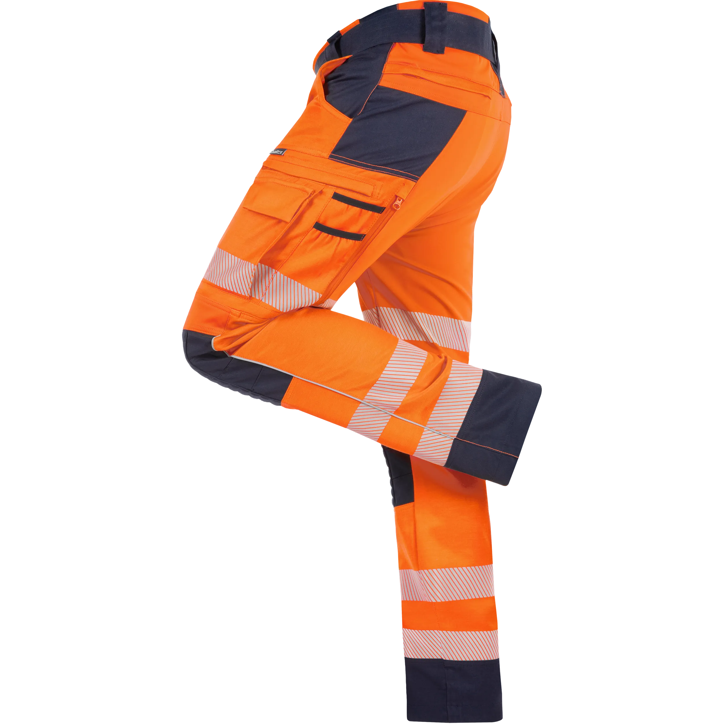 Tencel/Sorona Stretch-Arbeitshose "Allround Warnschutz" mit UV-Schutz