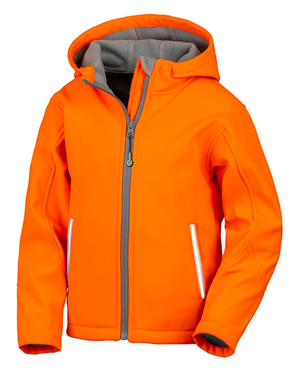 Junior TX Performance Hooded Soft Shell Jacket