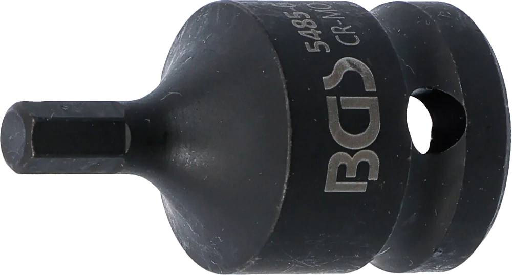Kraft-Bit-Einsatz, Länge 42 mm, Antrieb Innenvierkant 12,5 mm (1/2"), Innensechskant 6 mm