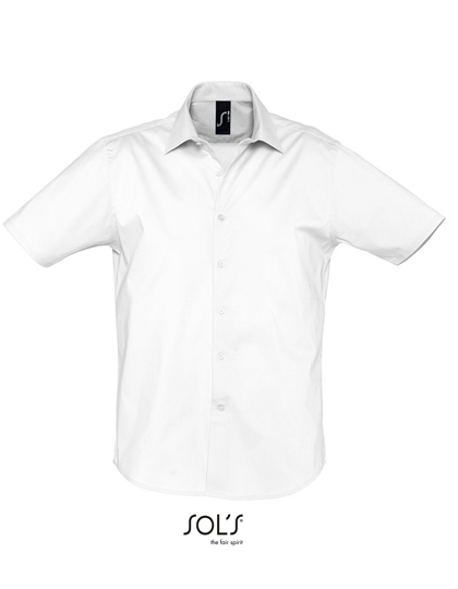 Hemd – Men´s Stretch-Shirt Broadway Short Sleeve