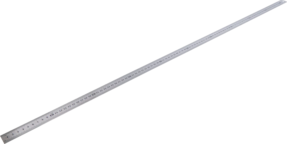 Stahl-Maßstab, biegsam, Edelstahl, rostfrei, 1 m